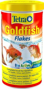 Tetra Goldfish Flakes - Alimento para todos los peces dorados y otros peces de agua fría, 1 L